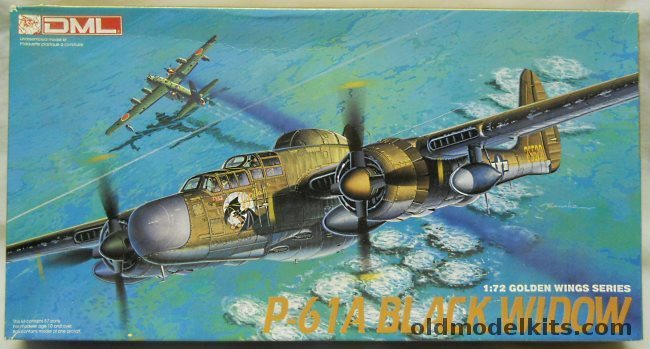 DML 1/72 P-61A Black Widow, 5016 plastic model kit